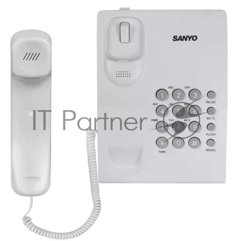 Телефон проводной SANYO RA-S204W белый