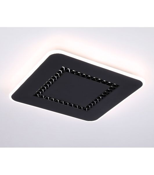 Светильник Ambrella light FL51419 BK черный 3000K/4200K/6400K 68W 488*488*40 (ПДУ ИК)