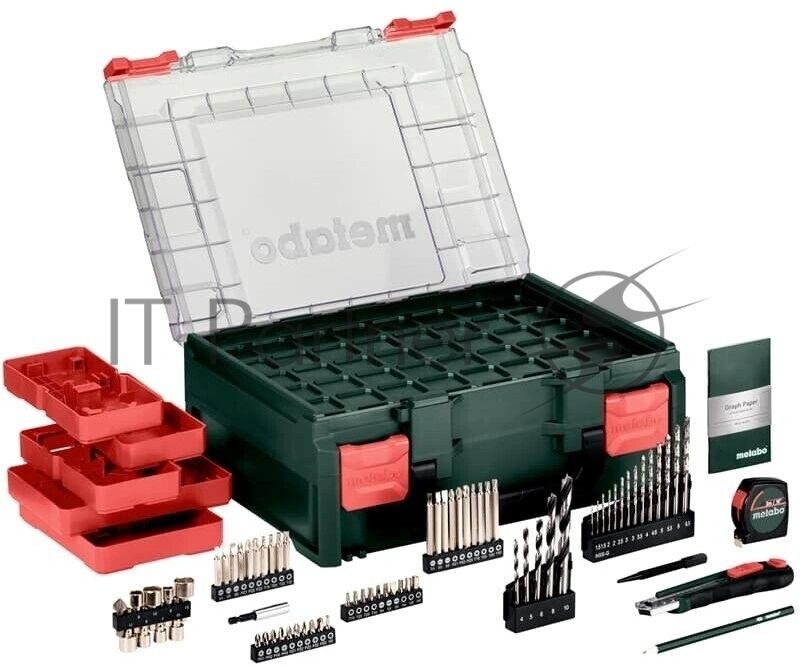 Дрель-шуруповерт Metabo BS 18 L BL Set, 18 В, 2 Ач, 65 Нм, щеточный