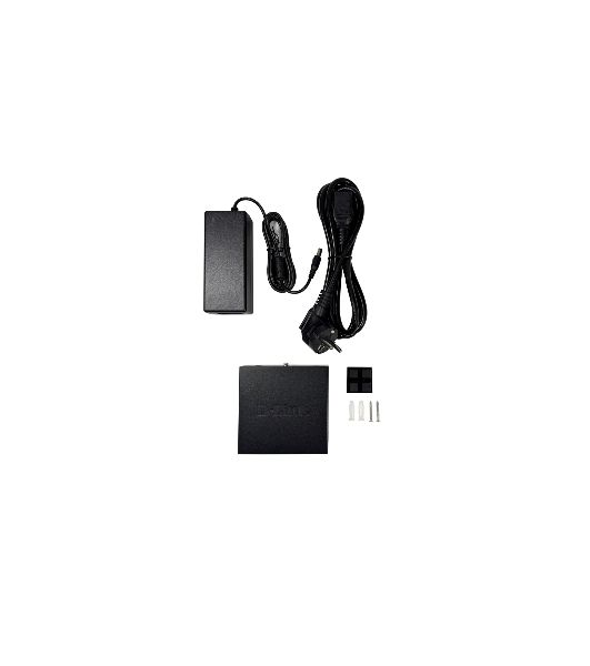 Неуправляемый коммутатор D-Link DGS-1005P/L (ревизия A1) с 5 портами 10/100/1000Base-T (4 порта PoE 802.3af/at, PoE-бюджет 60 Вт)