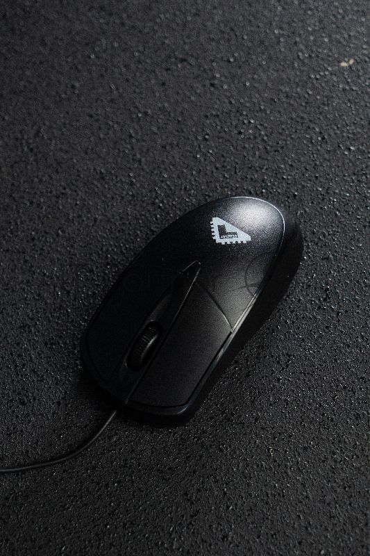 Мышь проводная БЕШТАУ М100РУ черный, 1200 dpi, USB, кнопки - 3