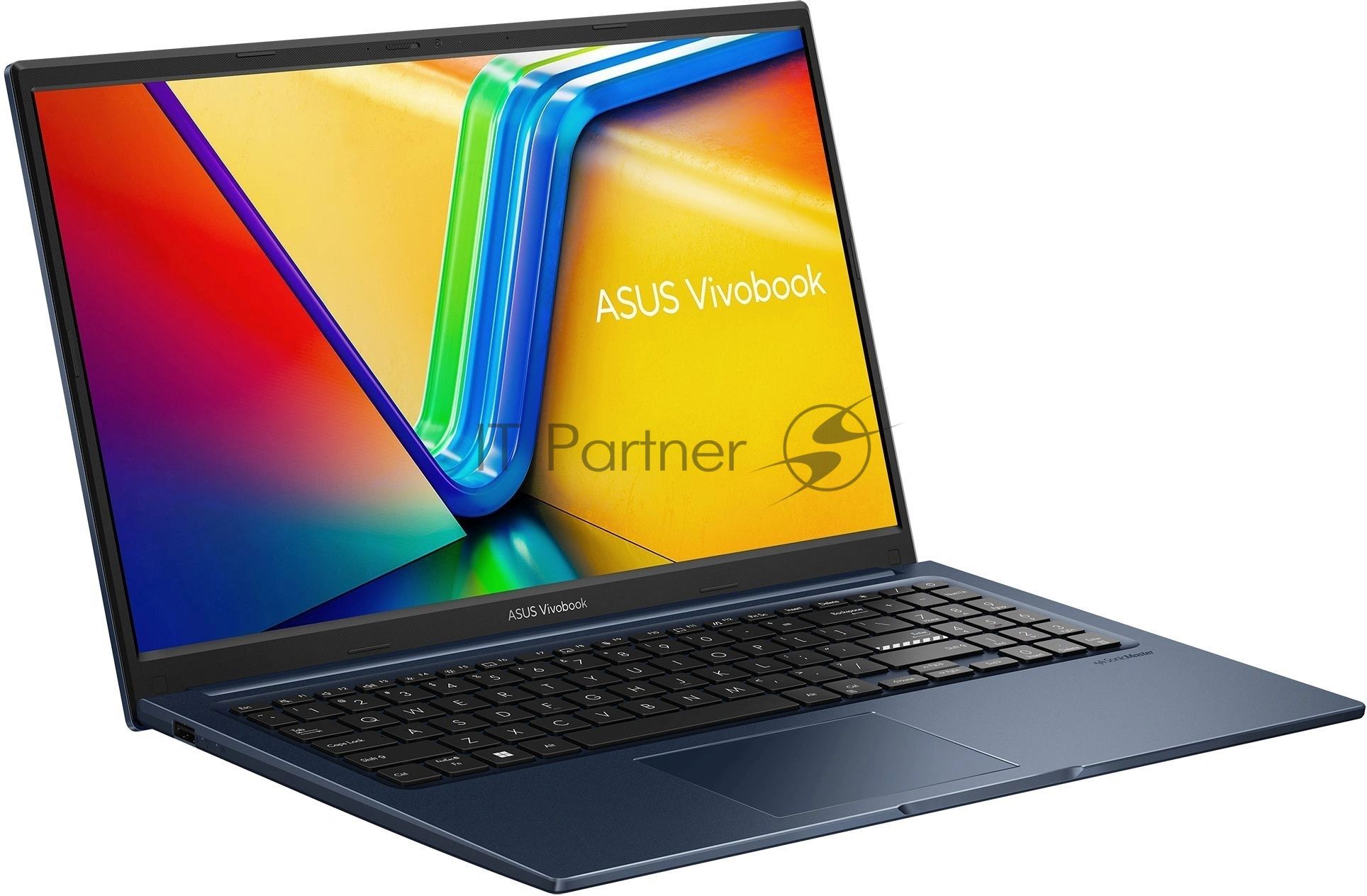 Ноутбук Asus Vivobook 15 X1504VA-BQ4061/15.6"/IPS/Intel Core 3 100U/8Gb/512Gb SSD/Intel Graphics/без ОС/синий/1.7kg