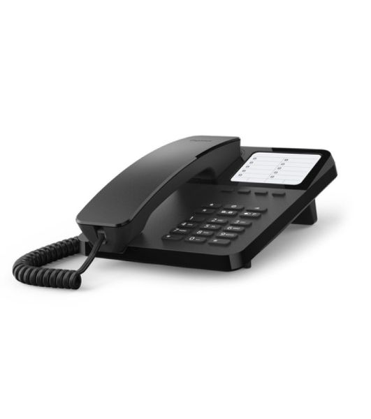 Телефон проводной Gigaset DESK400 черный