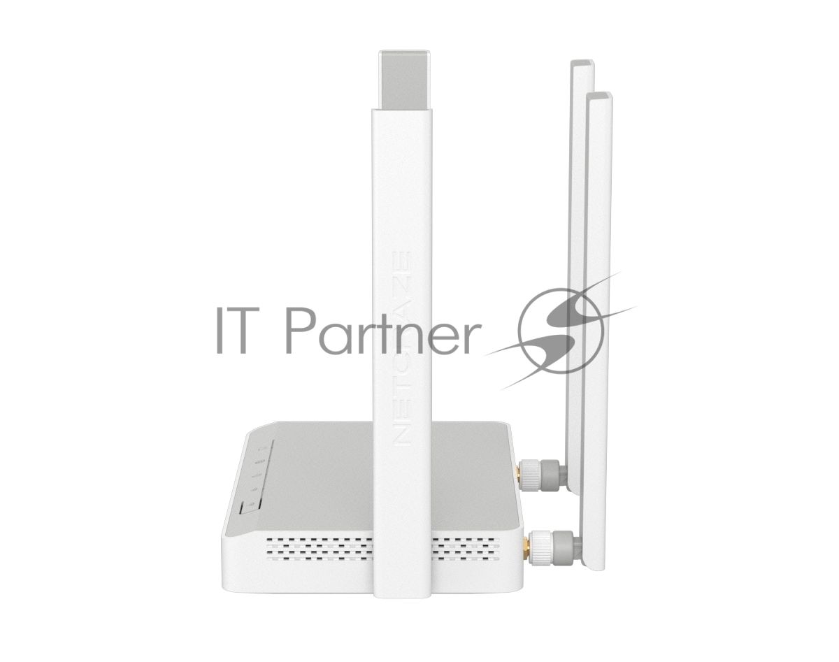 Интернет-центр Netcraze Runner 4G (NC-2212) с модемом 4G, Mesh Wi-Fi N300 и 4-портовым Smart-коммутатором