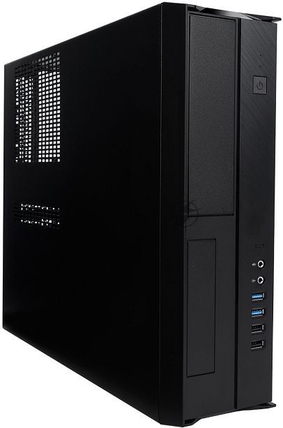 Компьютерный корпус Slim Case INWIN BL067BL IP-S300FF7-0 U2*2+U3*2+Combo audio+FAN+ intrusion switch