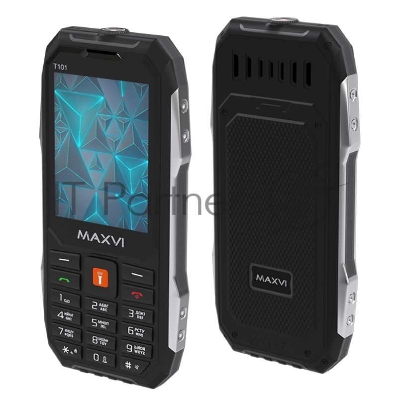 Мобильный телефон Maxvi T101 черный