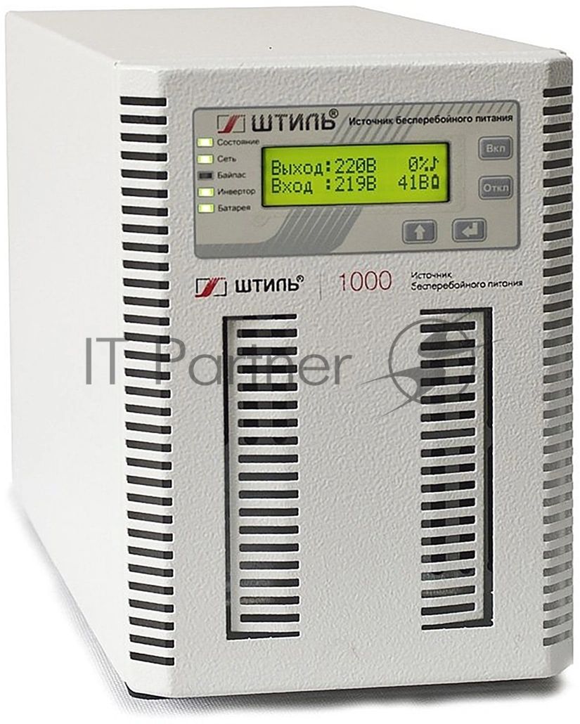 Источник бесперебойного питания Штиль ST1101L 900Вт 1000ВА серый