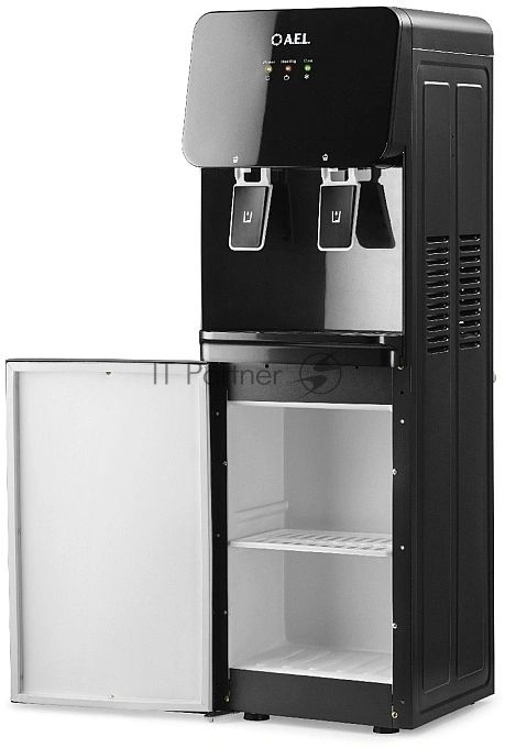 Кулер для воды AEL LD-85c full, верхняя загрузка, нагрев 95 °С, охлаждение 8 °С, черный