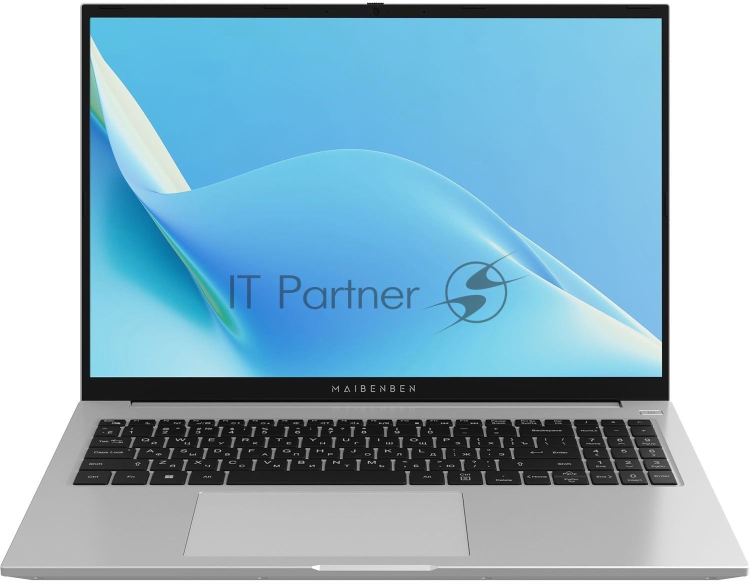 Ноутбук Maibenben M16B-R574UM/16"/IPS/AMD Ryzen 5 7430U/8Gb/512Gb SSD/AMD Radeon Graphics/Linux/серебристый/1.89kg