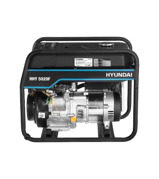 Электрогенератор бензиновыйHyundai HHY 5020F, 4.5 кВт, 72 дБ, 69.5 кг