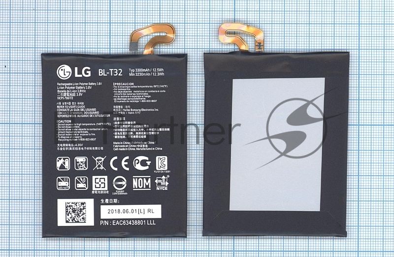 Аккумуляторная батарея BL-T32 для LG AS993, VS996 3300mAh/12.54Wh 3,8V