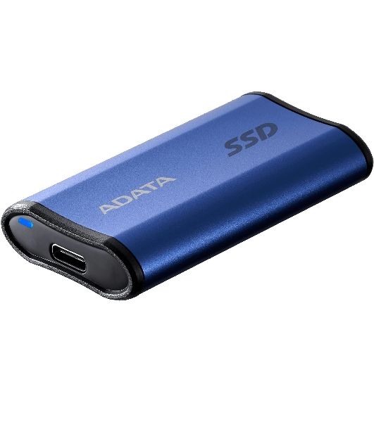 Внешний SSD ADATA External SE880, 500Gb, USB 3.2 Gen2 Type-C, R/W 2000/2000 MB/s, синий