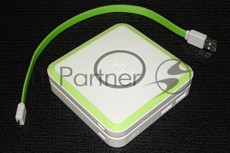 Портативный аккумулятор G-POWER STX6000II J32II на 5000mAh с QI модулем