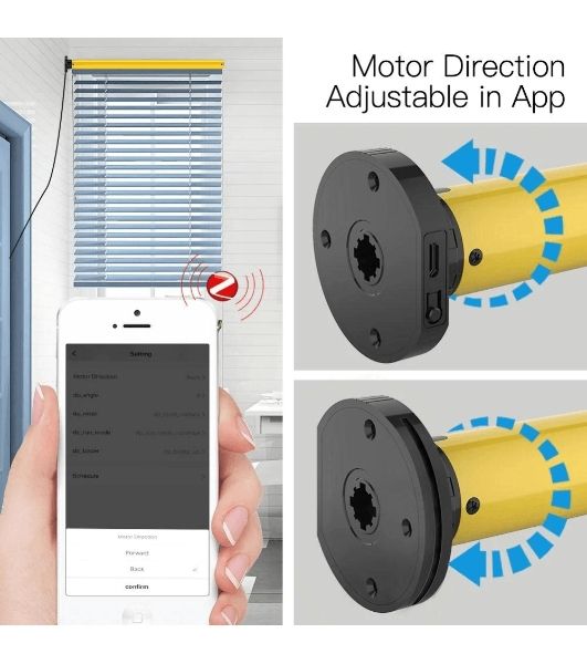 Привод MOES Motor ZC-AM25, Zigbee, DC 5В, 1600 мА