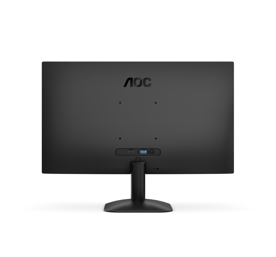 Монитор 23.8" AOC 24B31H IPS 1920x1080, 120 Гц, 4 мс (1 мс MPRT), 16:9, 300 кд/м², VGA, HDMI 1.4, 3.5 Jack, динамики (2x2 Вт), HDR10, Adaptive-Sync, черный