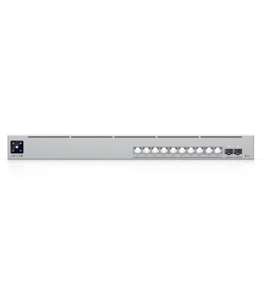 Ubiquiti UniFi Switch Pro XG 10 PoE PoE-коммутатор в стойку, 10х 10G RJ45, 2х 10G SFP+, раздача 400 Вт