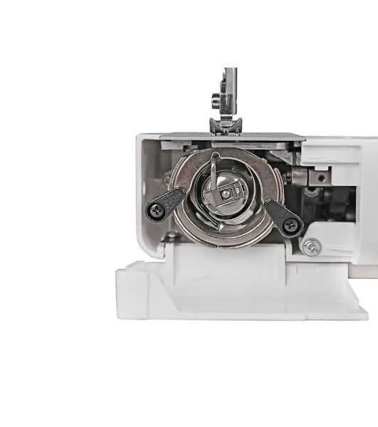 Швейная машина Janome Art Style 4045 белый, электромеханическая, вертикальный качающийся, 15 операций, петля полуавтомат