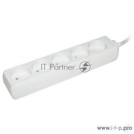 Удлинитель IEK WYP10-06-05-05-N У5 5 мест 2Р/5 метров 2х0.75 мм2 10А/250 IEK