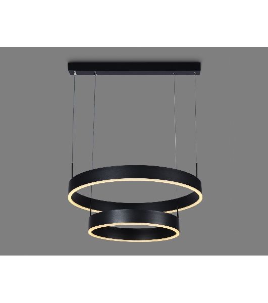 Светильник Ambrella light FA6612/2 BK черный 85W D400/600*730 (ПДУ РАДИО 2.4G)