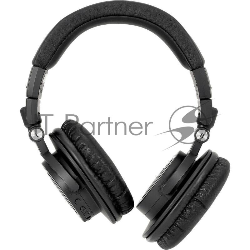 Беспроводные/проводные наушники Audio-Technica ATH-M50xBT2 черный, полноразмерные, Bluetooth + проводной, до 50 ч