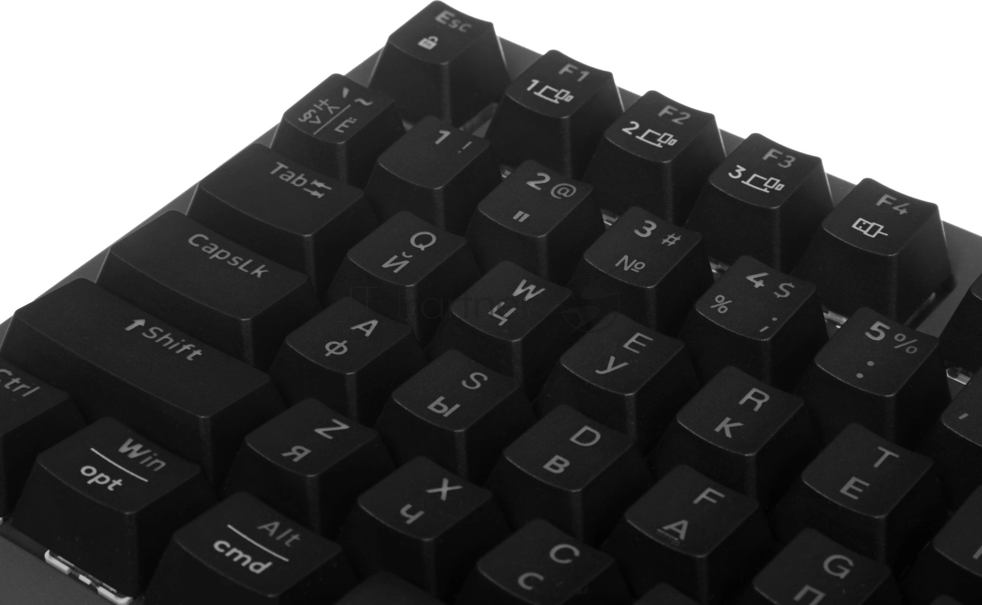 Клавиатура Logitech K868 гибридная, USB Type-A, Bluetooth, радиоканал, чёрный