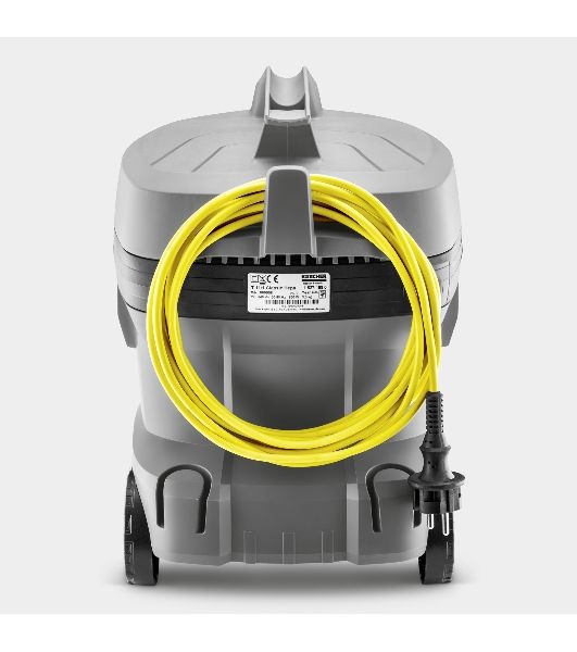 Пылесос Karcher T 11/1 Classic *EU желтый/серый, 850 Вт, уборка сухая, пылесборник контейнер/мешок, 11 л