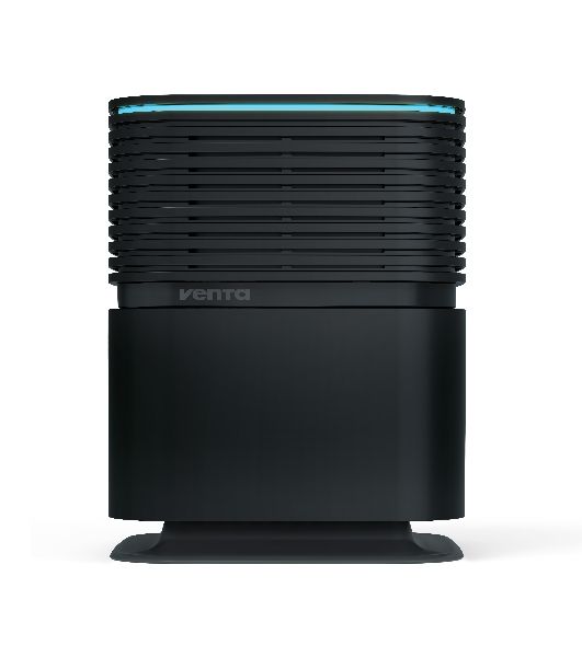 Мойка воздуха Venta AEROSTYLE LW74 черный, 90 м², 9 л, холодное испарение, без сменных фильтров, гигростат, ночной режим, 4 режима работы