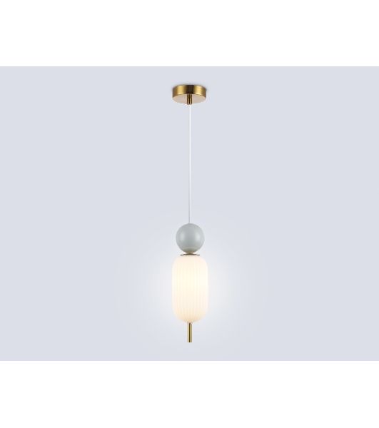 Светильник Ambrella light LH53101 BS/GR/FR латунь/серый/белый матовый G9 max 28W D100*330