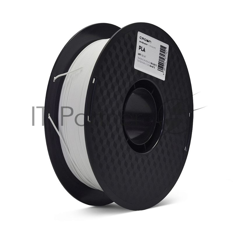 Филамент Crown Micro CM-FILPLA001W PLA 1.75 1кг белый