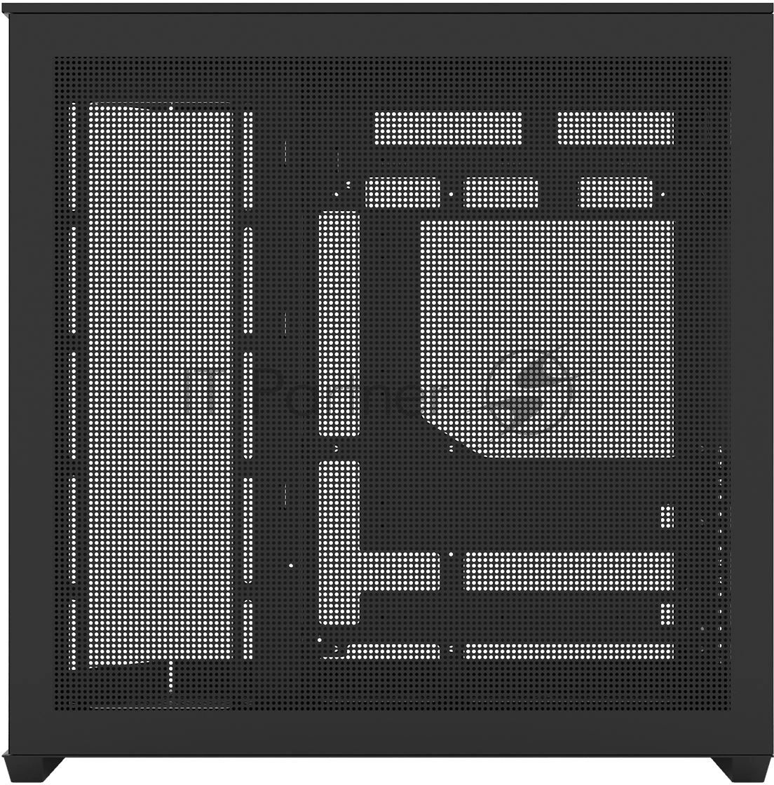 Компьютерный корпус Bloody BD-CC109 черный без БП ATX 10x120мм 2xUSB3.0 audio