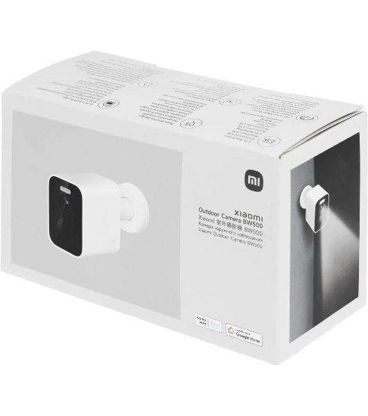 Камера IP Xiaomi Outdoor Camera BW500 белый BHR8301GL (4 Mп, 2560x1440, Wi-Fi, IP67, 10000 mAh)