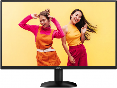 Монитор 27" AOC Q27B35E IPS 2560x1440, 75 Гц, 1 мс, 16:9, 300 кд/м², HDMI 1.4, DP 1.4, HDR10, Adaptive-Sync, черный