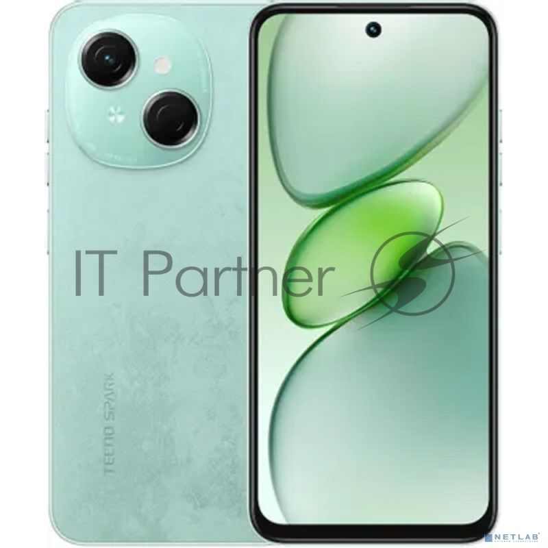 Смартфон Tecno SPARK Go 1 KL4 64+4, зеленый