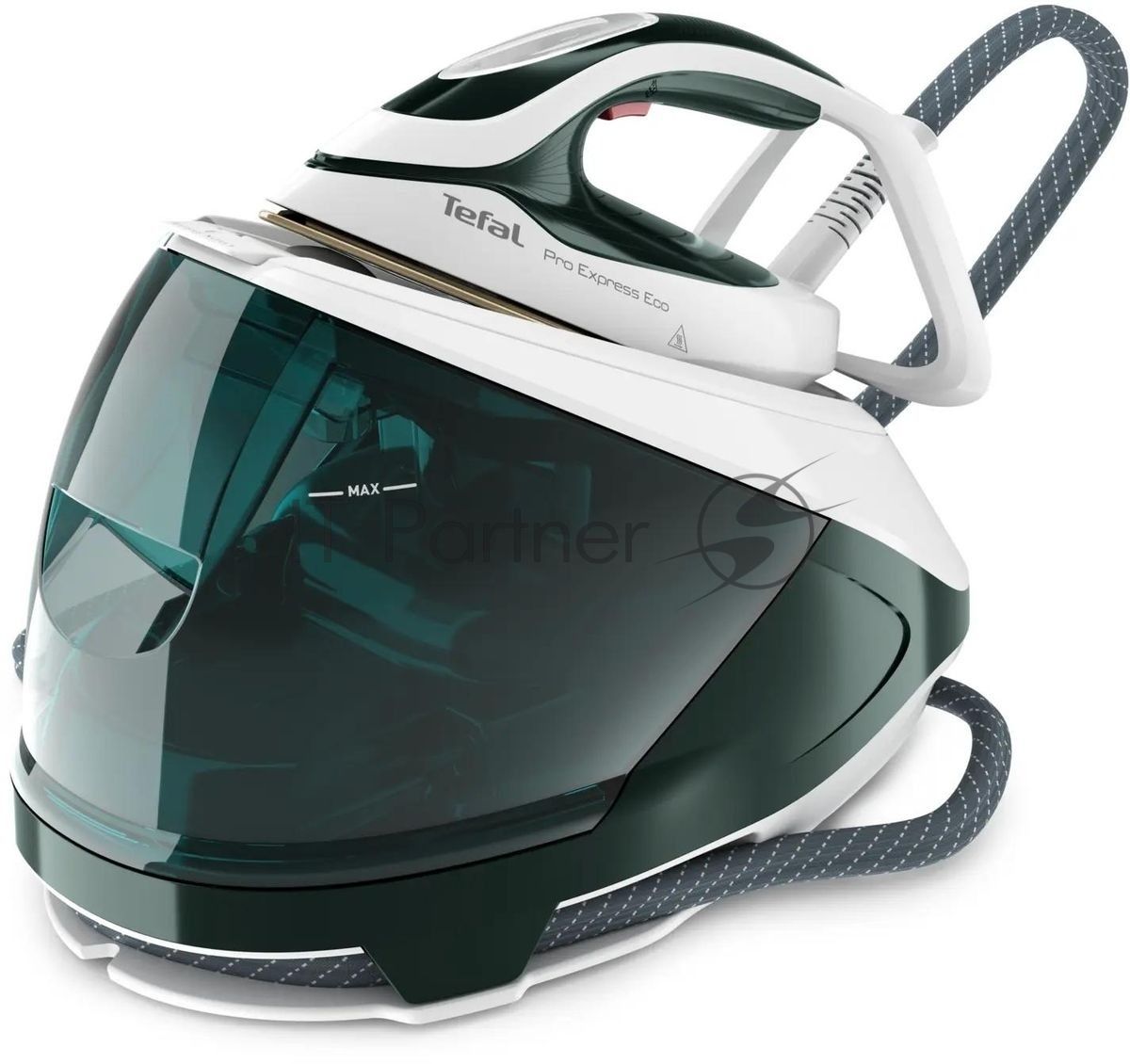 Парогенератор Tefal Pro Express Eco GV9E21E0 зеленый/белый, 2200 Вт, 140 г/мин, 560 г/мин, 1800 мл