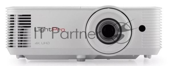Проектор InFocus IN0061SL DLP, 4000 lm, 4K UHD (3840 x 2160),1000 000:1, 1.211.59:1, 2xHDMI 2.0, VGA in, 3.5mm in/out, S/PDIF, USB-A (питание), RS232, лампа 15 000ч.(ECO mode), 10W, 27дБ, 3,2 кг, БЕЛЫЙ