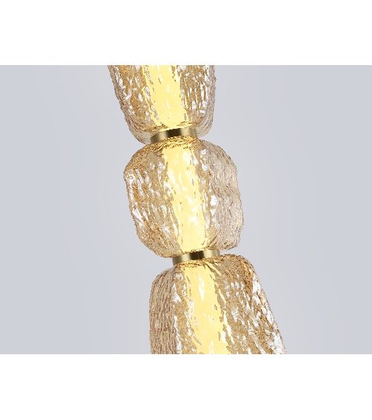 Светильник Ambrella light LH30112 SB/TI бронза/янтарь 35W 3000K D260*1325