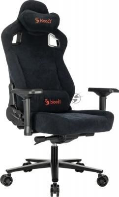 Кресло игровое A4Tech Bloody GC-660 черный Formula 999 искусственная замша с подголов. крестов. металл