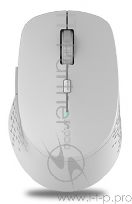 Мышь Rapoo M300 светло-серый оптическая беспроводная USB