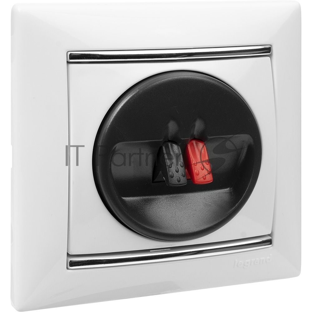 Электроустановочные изделия Legrand Legrand 770491  Рамка 1п Белый/Серебр  Valena
