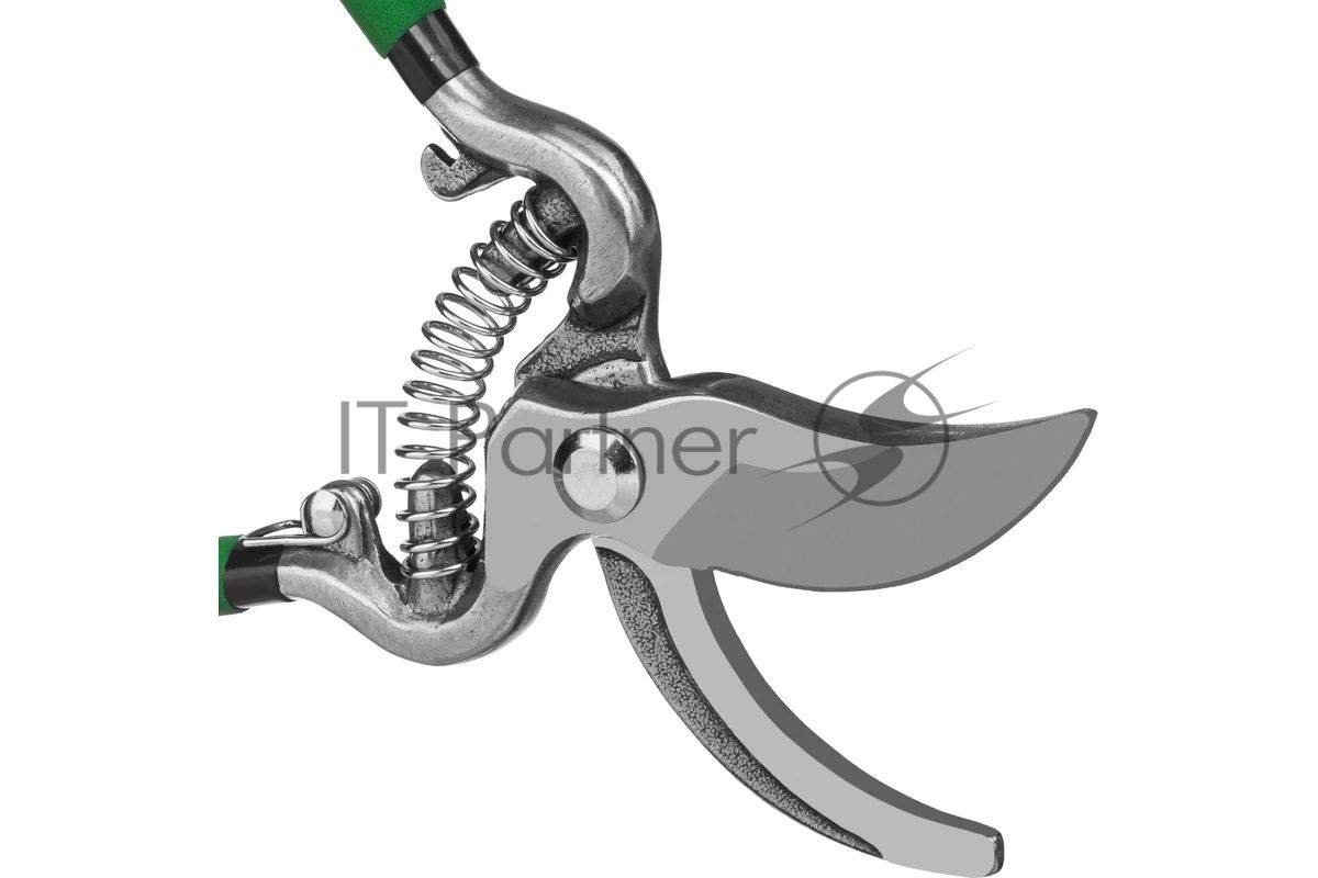 Секатор PC-19 цельнокованый, с овальными рукоятками, плоскостной, 200 мм, РОСТОК