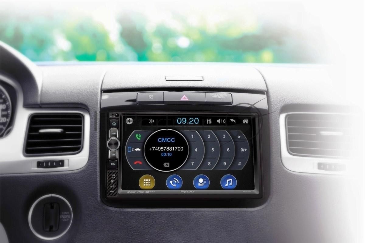 Автомагнитола Prology MPV-310, 2 DIN, 7", Bluetooth, USB Type-A, AUX, пульт ДУ
