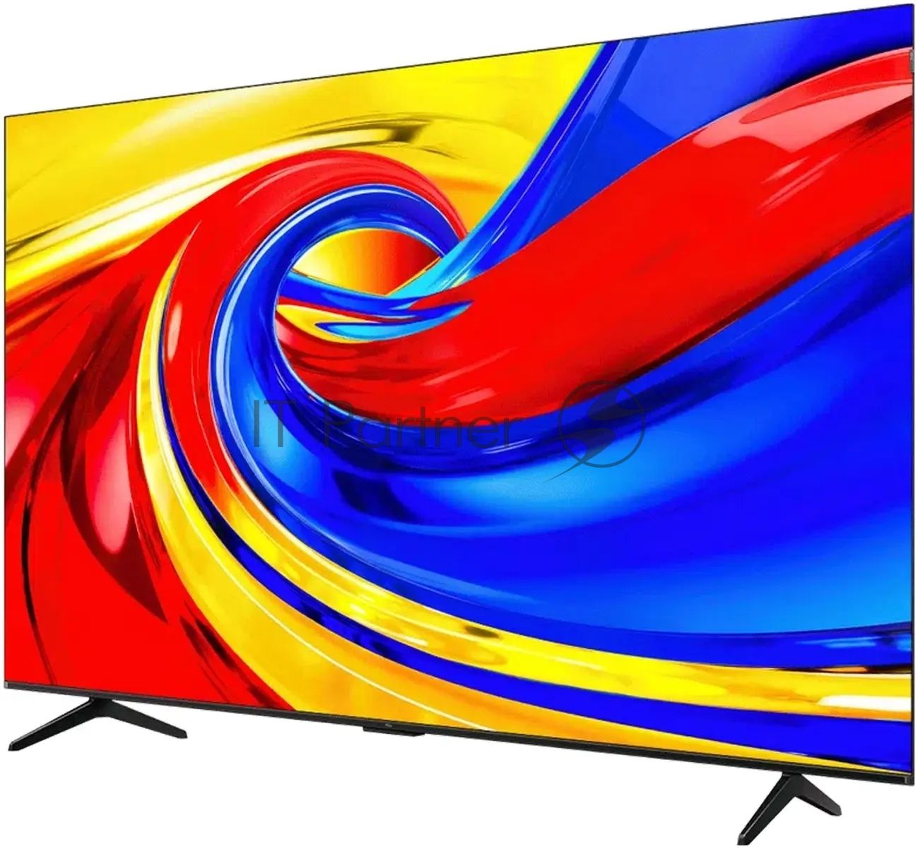 Телевизор TCL 75" 75P7L черный QLED UHD 60Hz Smart TV Google TV 2GB/16GB