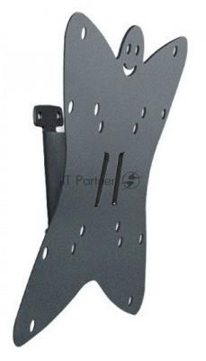 Кронштейн для телевизора Holder LCDS-5051 металлик 19"-32" макс.30кг настенный наклон