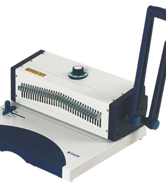 Переплетчик Office Kit B3420RH A4/перф.20л.сшив/макс.120л./метал.пруж. (4.8-14.3мм)
