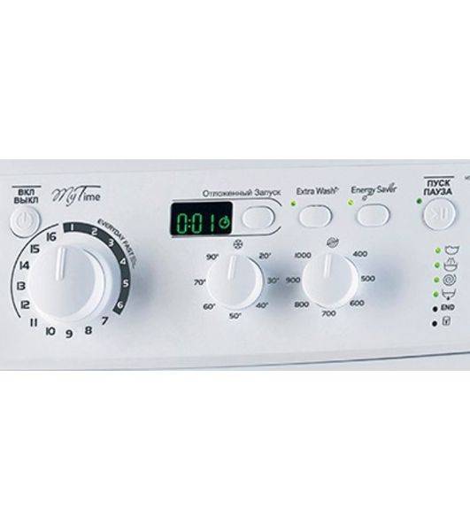 Стиральная машина Indesit MSD615 белый, загрузка фронтальная 6 кг, 1000 об/мин, класс A