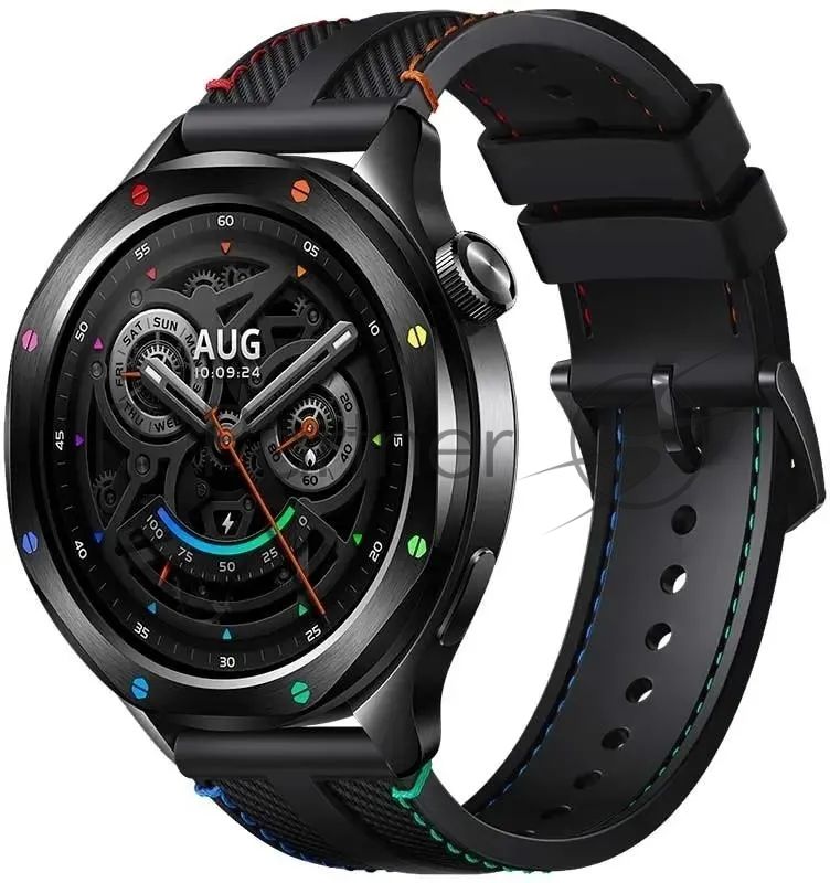 Смарт-часы Xiaomi Watch S4 47мм 1.43" AMOLED корп.черный рем.черный