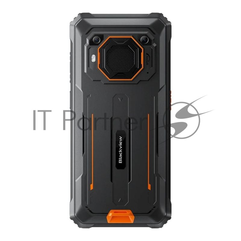 Смартфон Blackview BV6200 Pro, 6/128Gb, черный/оранжевый
