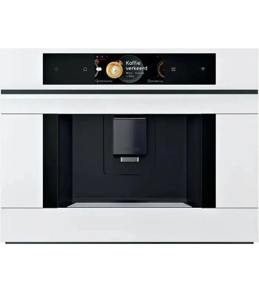 Кофемашина встраиваемая Bosch CTL7181W0 белый, исп. кофе - зерновой, 2,4 л, 1500 Вт, 20 бар