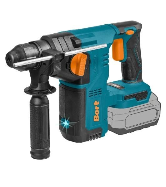 Перфоратор Bort BHD-21Li-XDK, SDS-plus, 18 В, 3 Дж, от аккумулятора