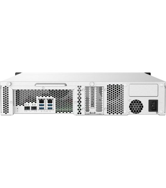 Сетевое хранилище без дисков SMB QNAP TS-832PXU-4G 8-Bay AL324 quad-core 1.7 GHz 2U rackmount NAS, 4Gb DDR4 UDIMM RAM (max 1x16Gb), SATA 6Gb/s, 2x 10GbE SFP+ LAN, 2x2.5 GbE LAN, 1x PCIe Gen2 x2 slot. W/o RAIL-B02